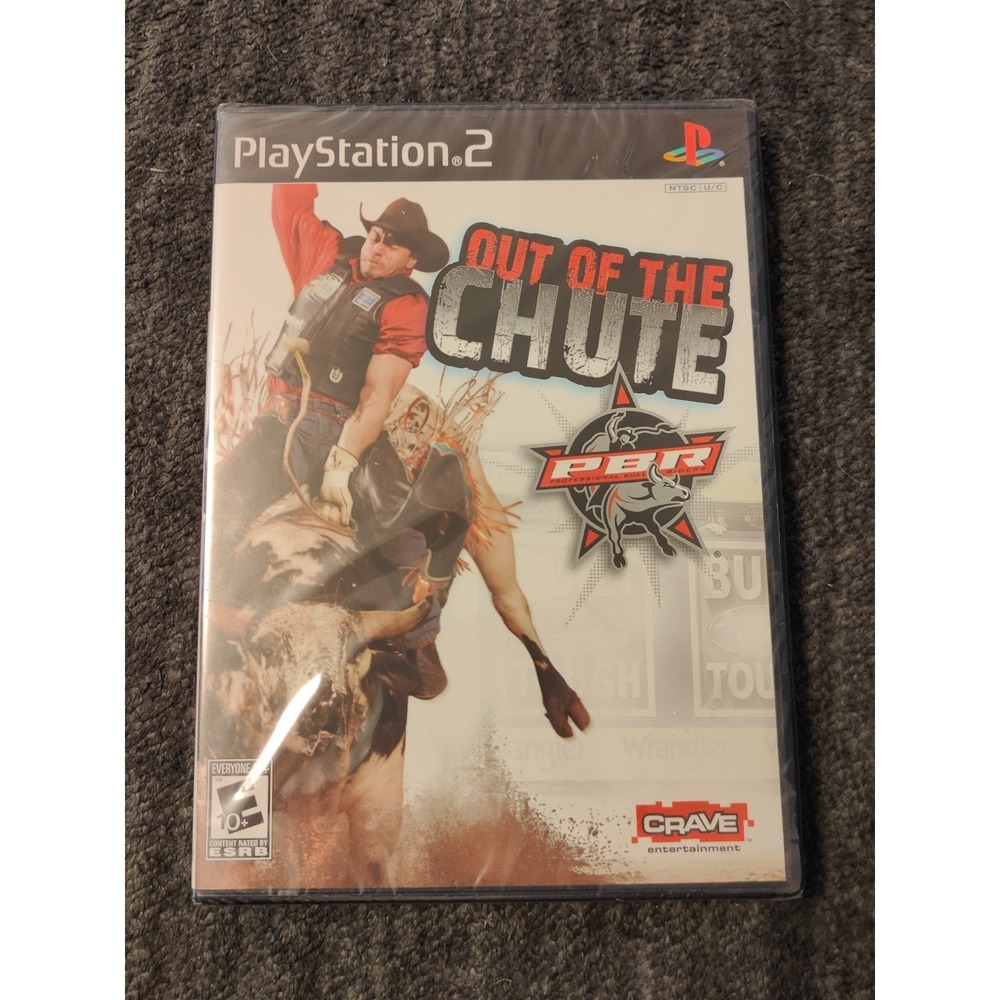 PS2 Out of the Chute PlayStation 2 Bull Riding PBR Brand New Sealed